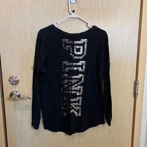 VS pink bling long sleeve shirt